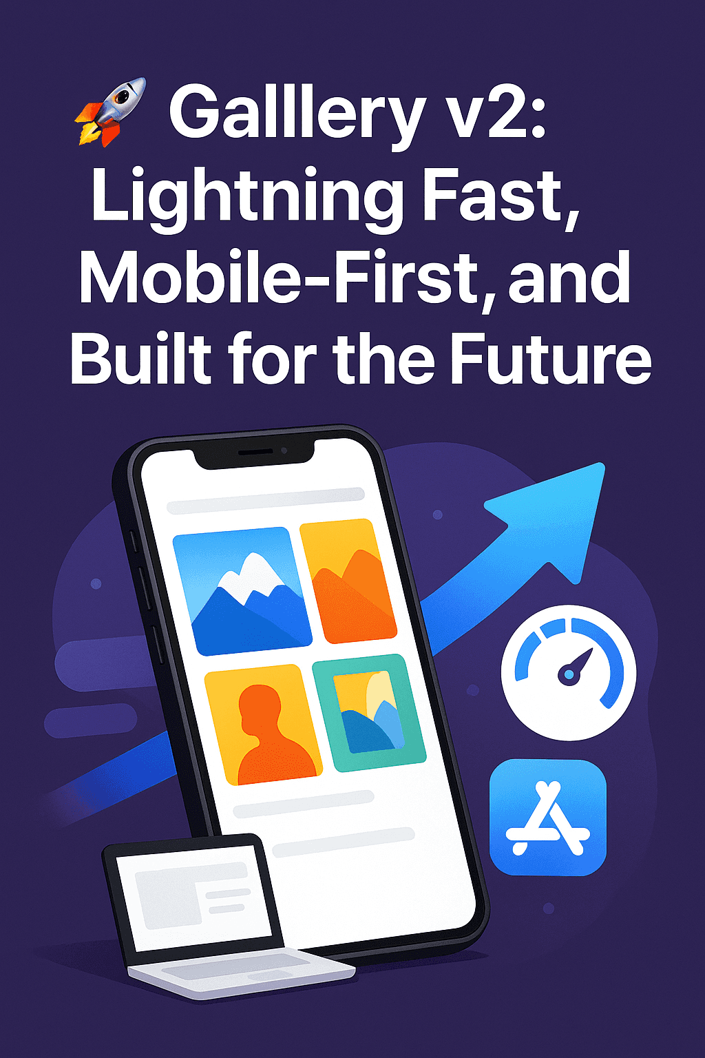 Cover Image for Galllery v2: Lightning Fast, Mobile-First, and Built for the Future